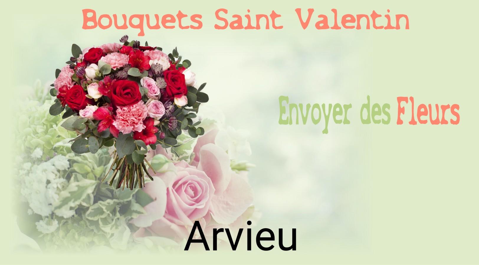 Roses de Saint-Valentin livrées à Arvieu